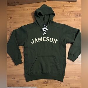 Dark Green Jameson Hoodie Sz S